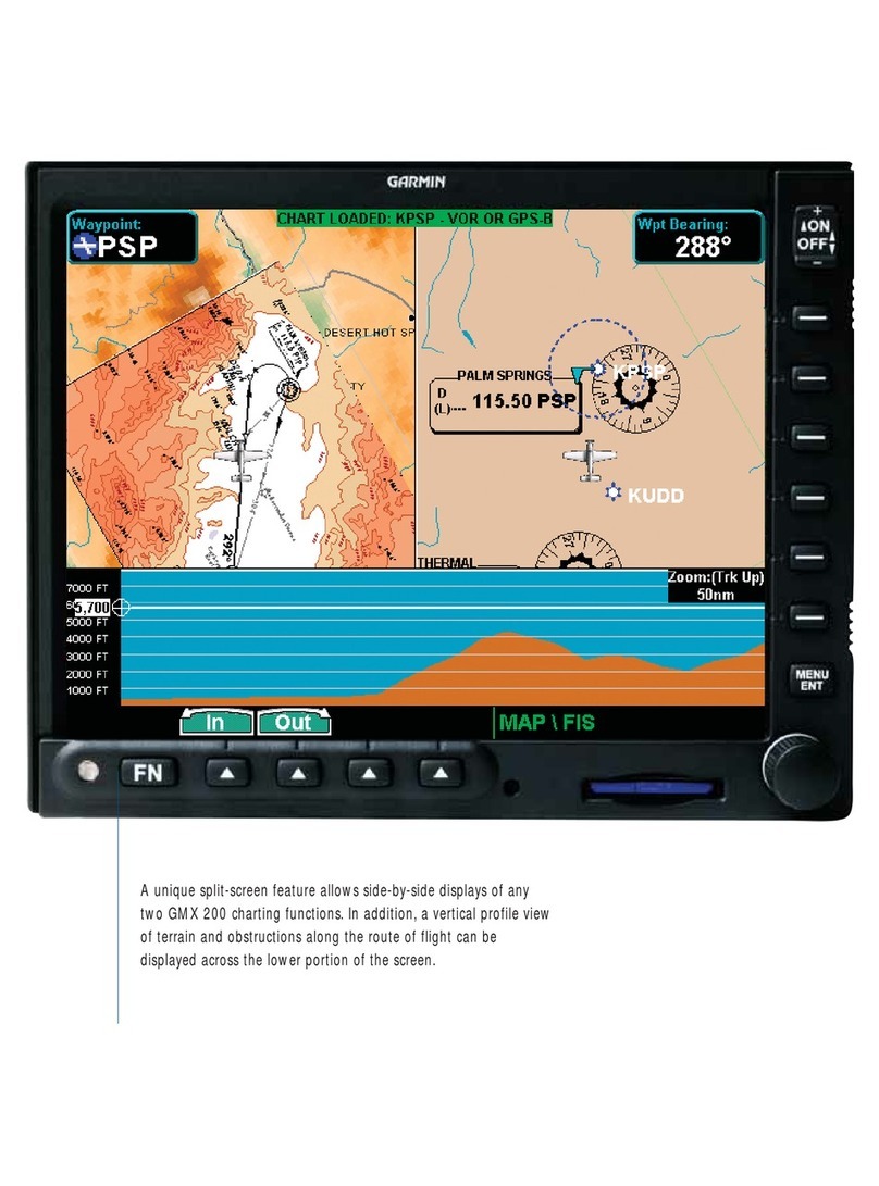 Garmin GMX 200 specification