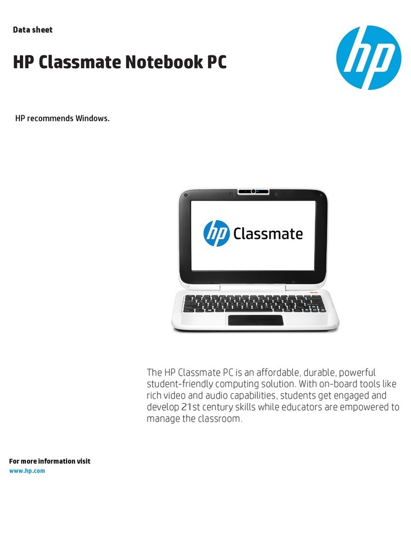 HP Classmate User manual