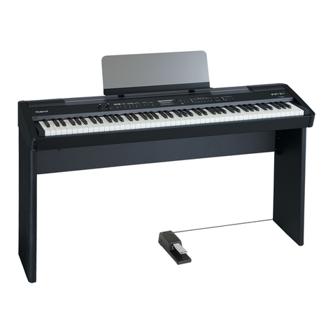 Roland FP-7F User manual