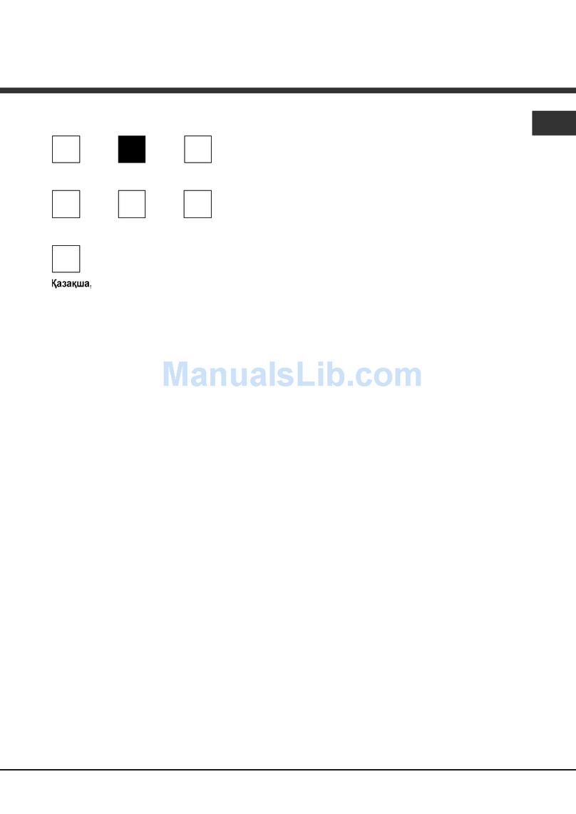 Hotpoint Ariston WL 24 HA user guide