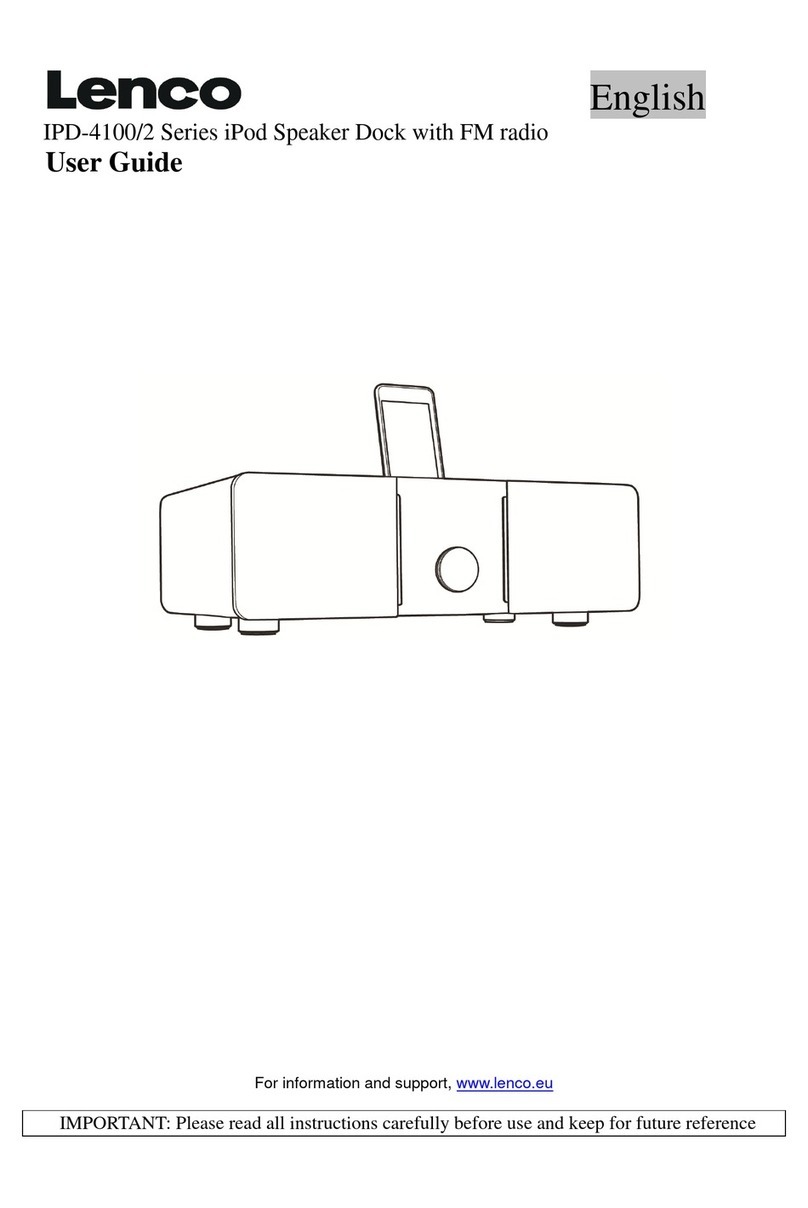 LENCO IPD-4100/2 Series user guide