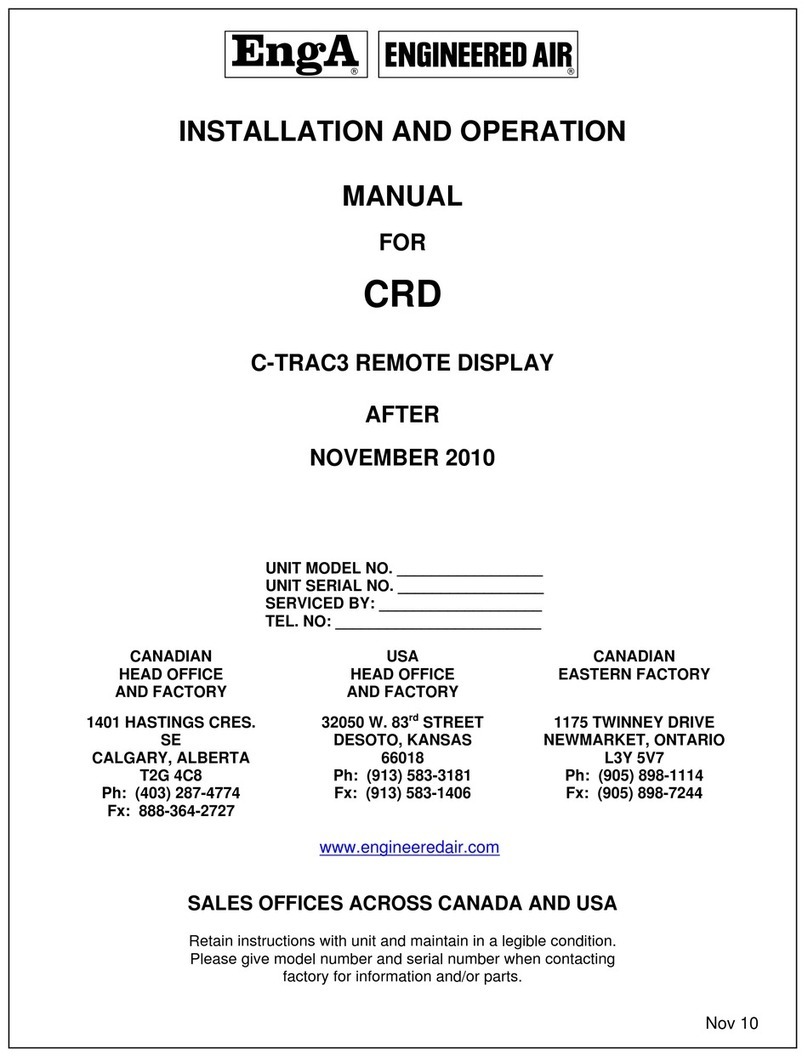 EngA CRD C-TRAC3 User manual