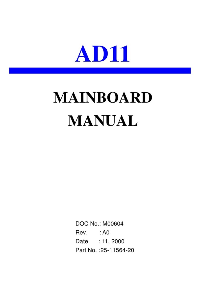 Fujitsu AD11 User manual