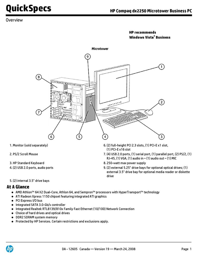 HP Compaq dx2250 User instructions HP Compaq dx2250 User instructions