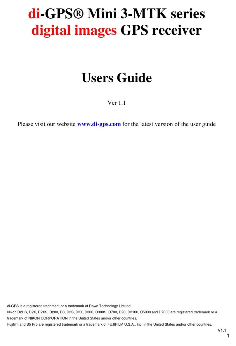 di-GPS Mini 3-MTK Series User manual