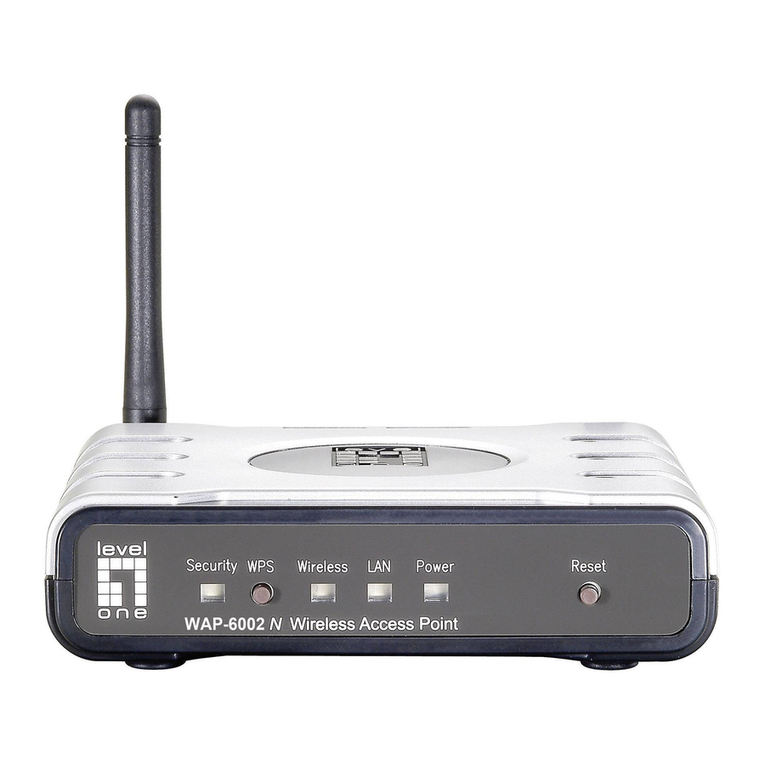 LevelOne WAP-6002 User manual