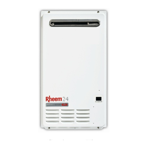 Rheem 871 Series Technical Document Rheem 871 Series Technical Document
