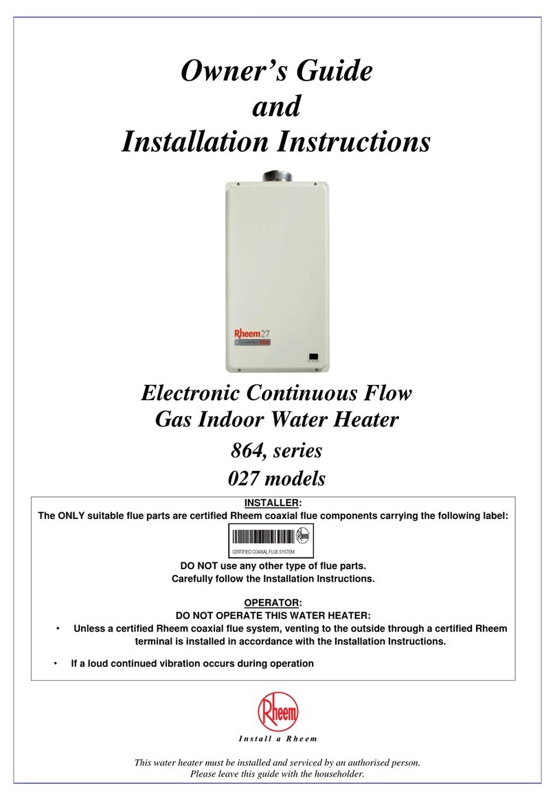 Rheem 27 Technical Document