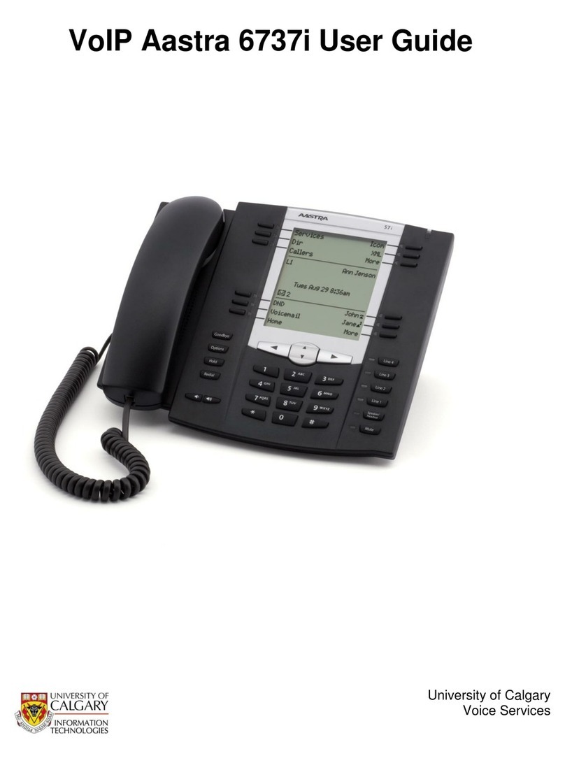 Aastra 6737i User manual