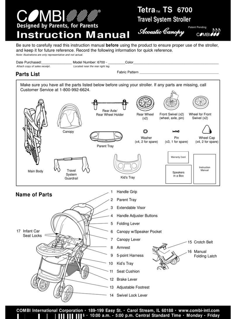 Combi Tetra TS 6700 User manual