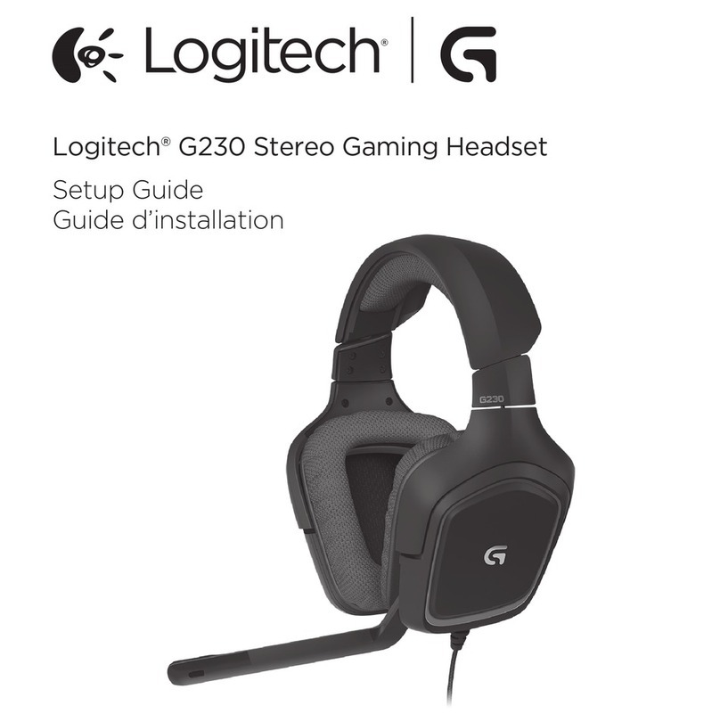 Logitech G230 User manual