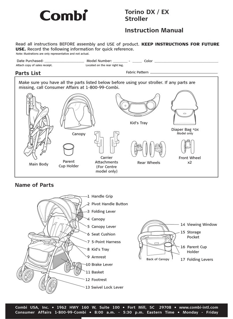 Combi Torino DX User manual