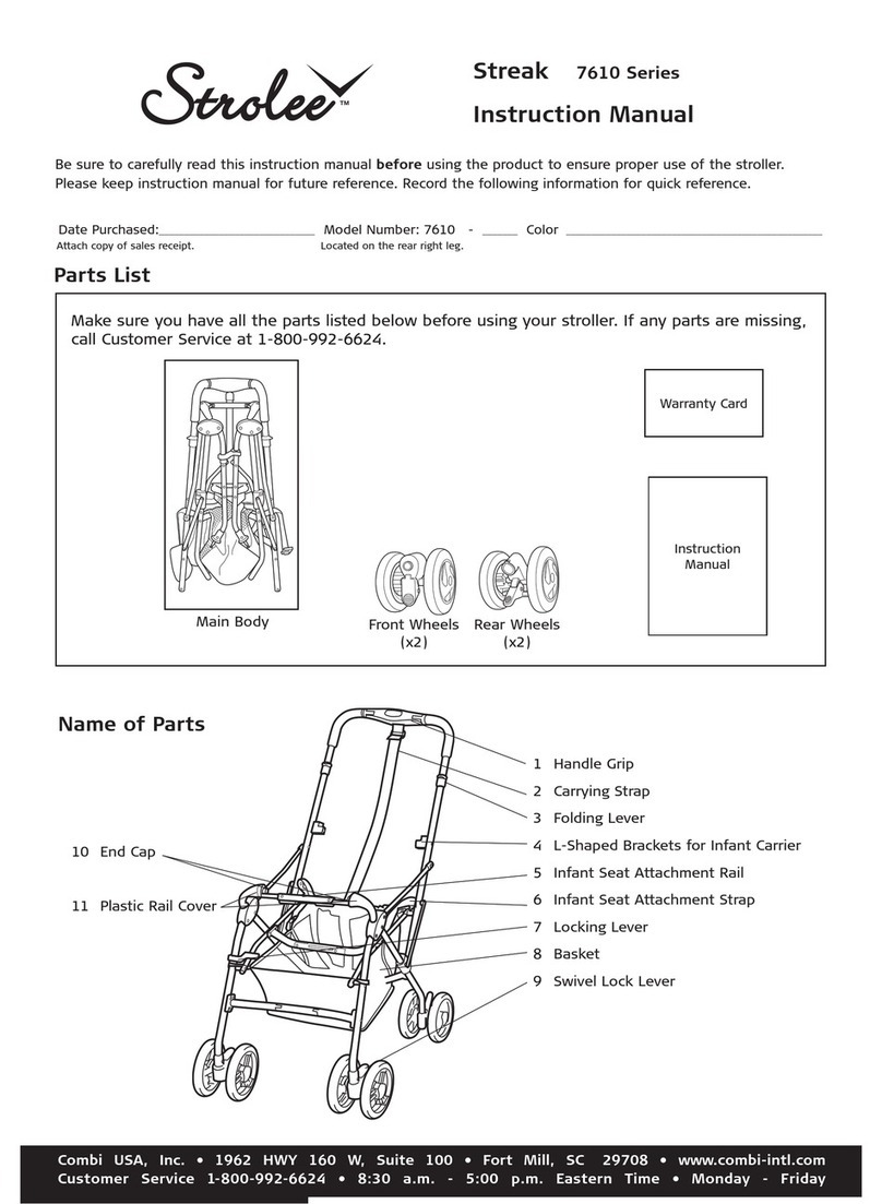 Combi Streak 7610 Series User manual