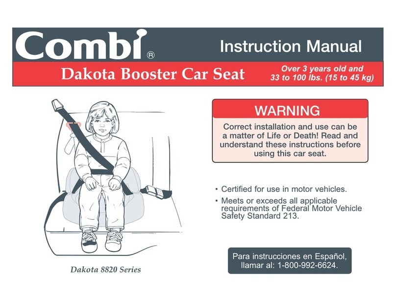 Combi Dakota 8820 Series instruction manual