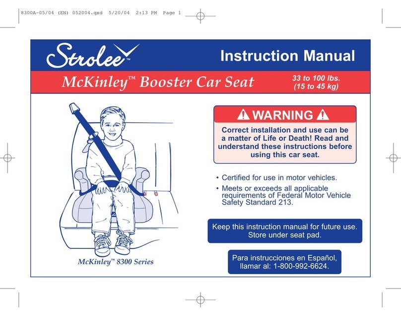 Combi McKinley 8300 Series instruction manual