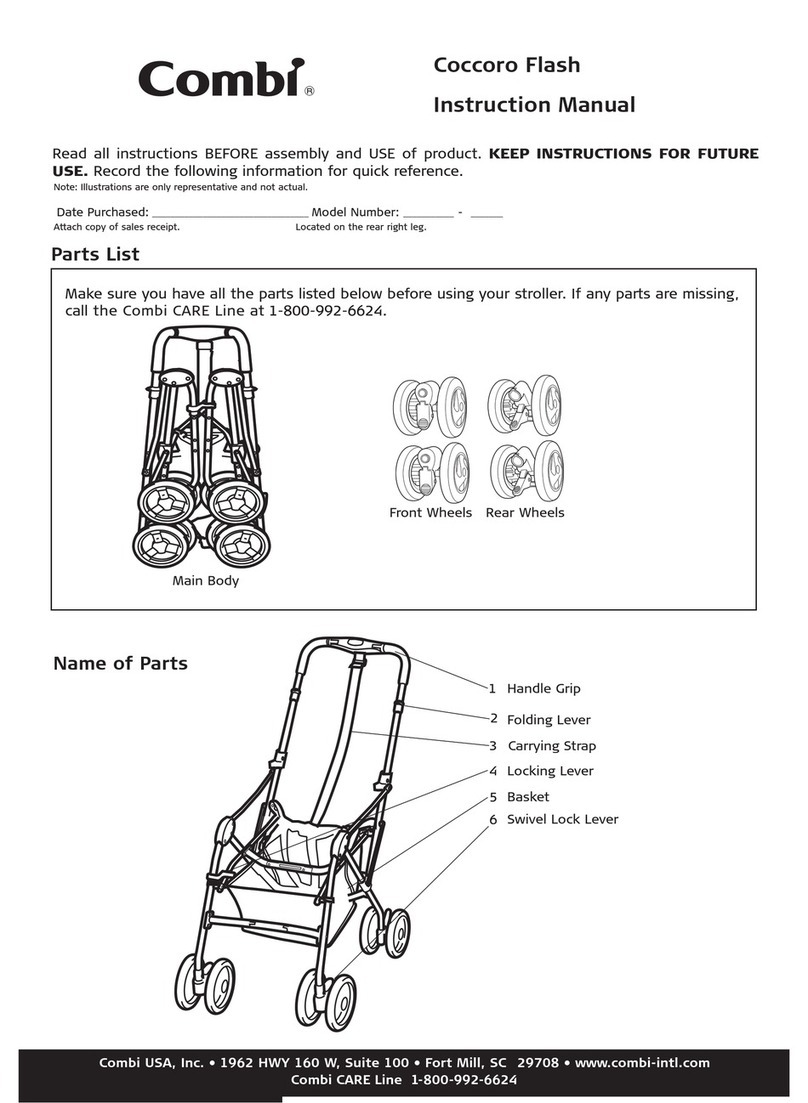 Combi Coccoro Flash User manual