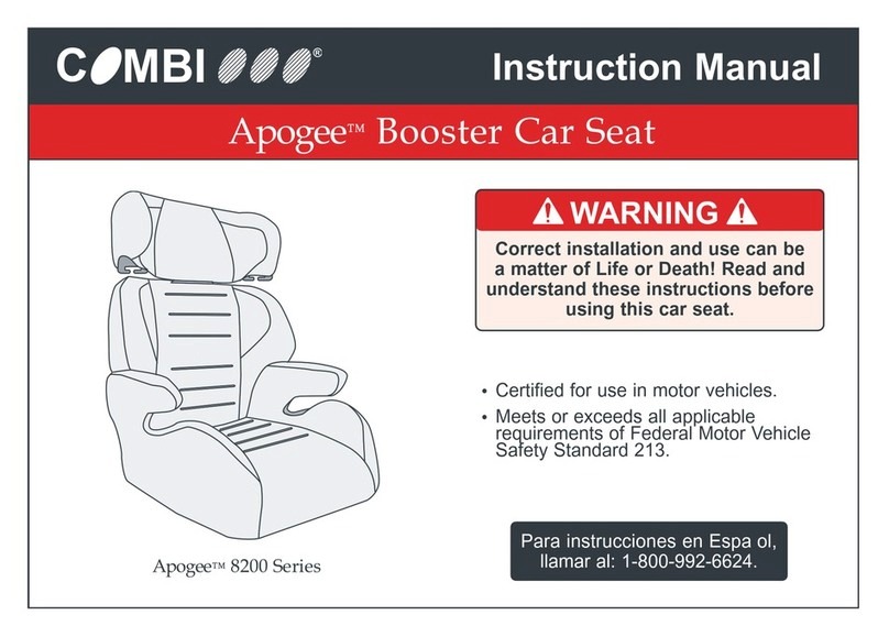 Combi Apogee 8200 Series instruction manual