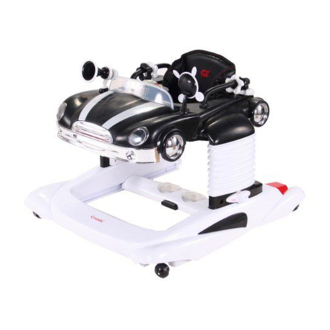 Combi All-in-One Activity Walker instruction manual