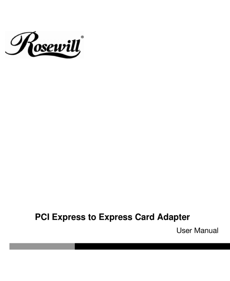 Rosewill RC-510 user manual