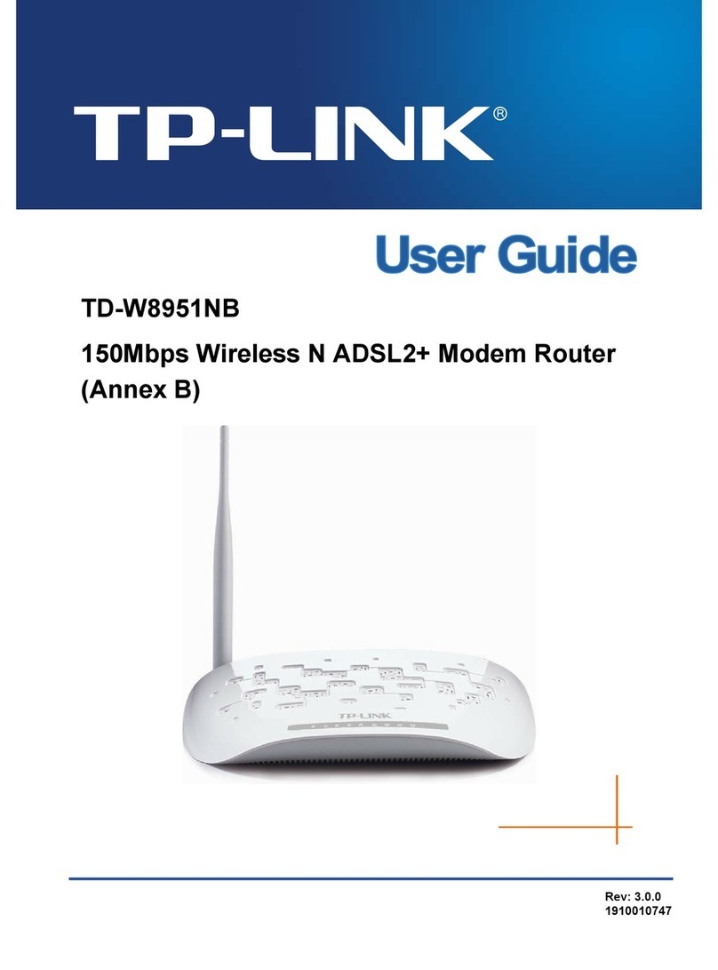 TP-Link TD-W8951NB User manual