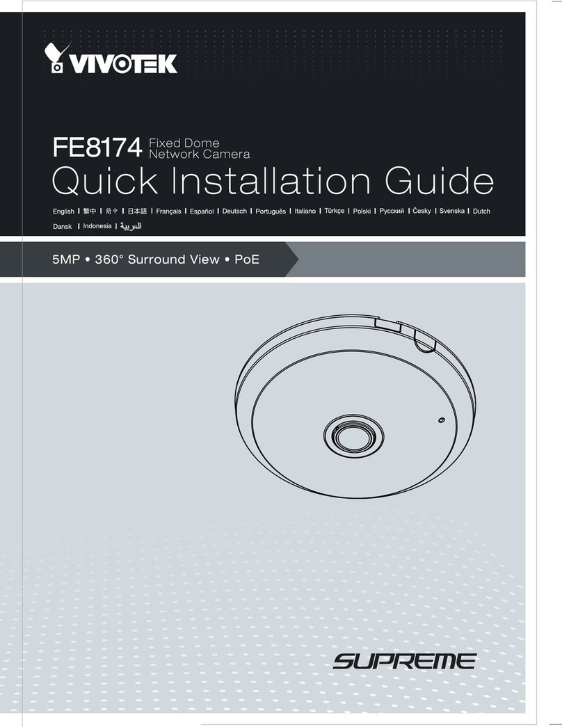 Vivotek FE8174 User manual Vivotek FE8174 User manual