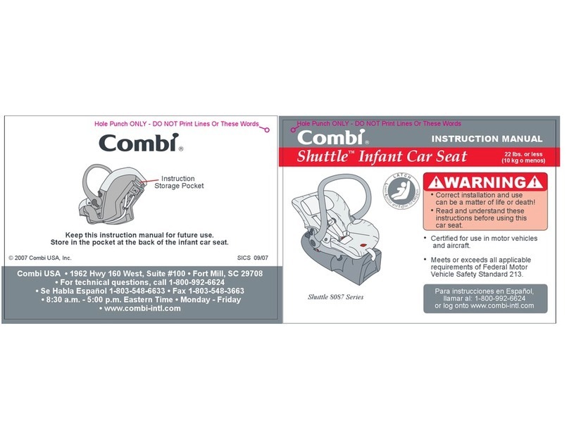 Combi Shuttle 8087 Series User manual Combi Shuttle 8087 Series User manual