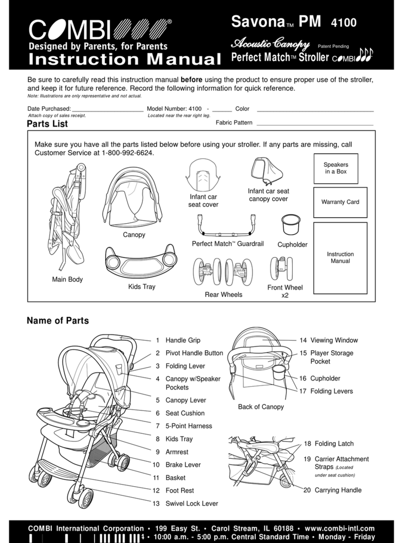 Combi Savona PM 4100 User manual