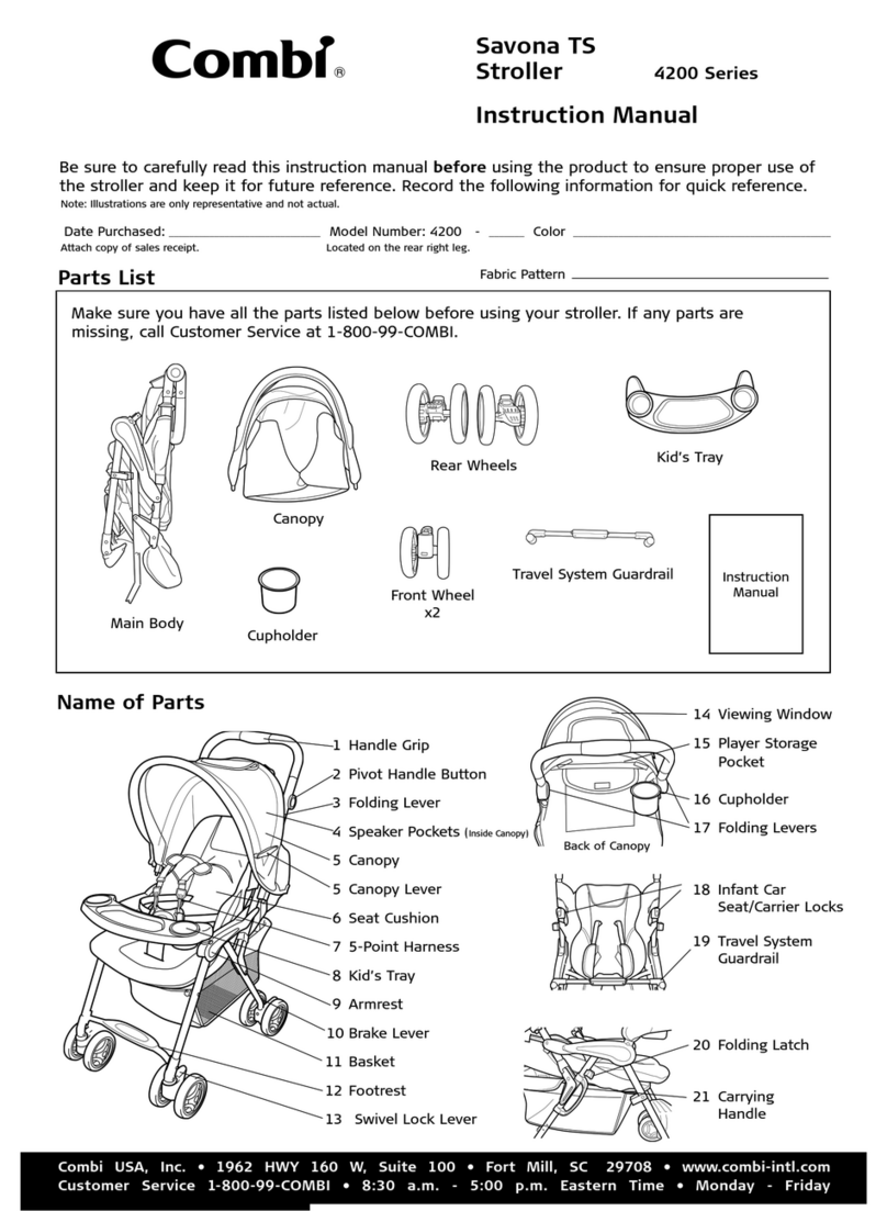 Combi Savona TS 4200 Series User manual