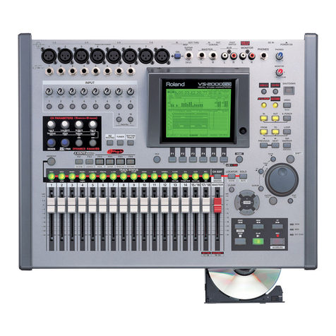 Roland VS-2000 User manual Roland VS-2000 User manual