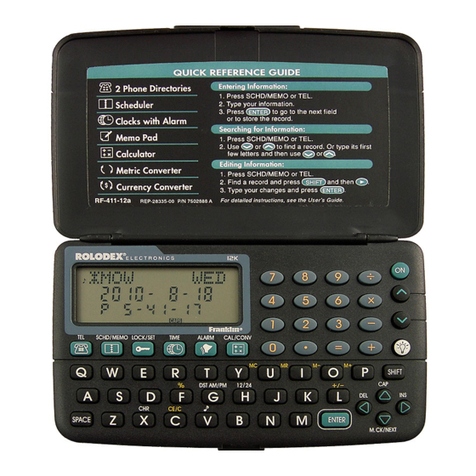 Rolodex RFPP-12 user guide