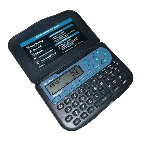 Rolodex RFNA-2A user guide