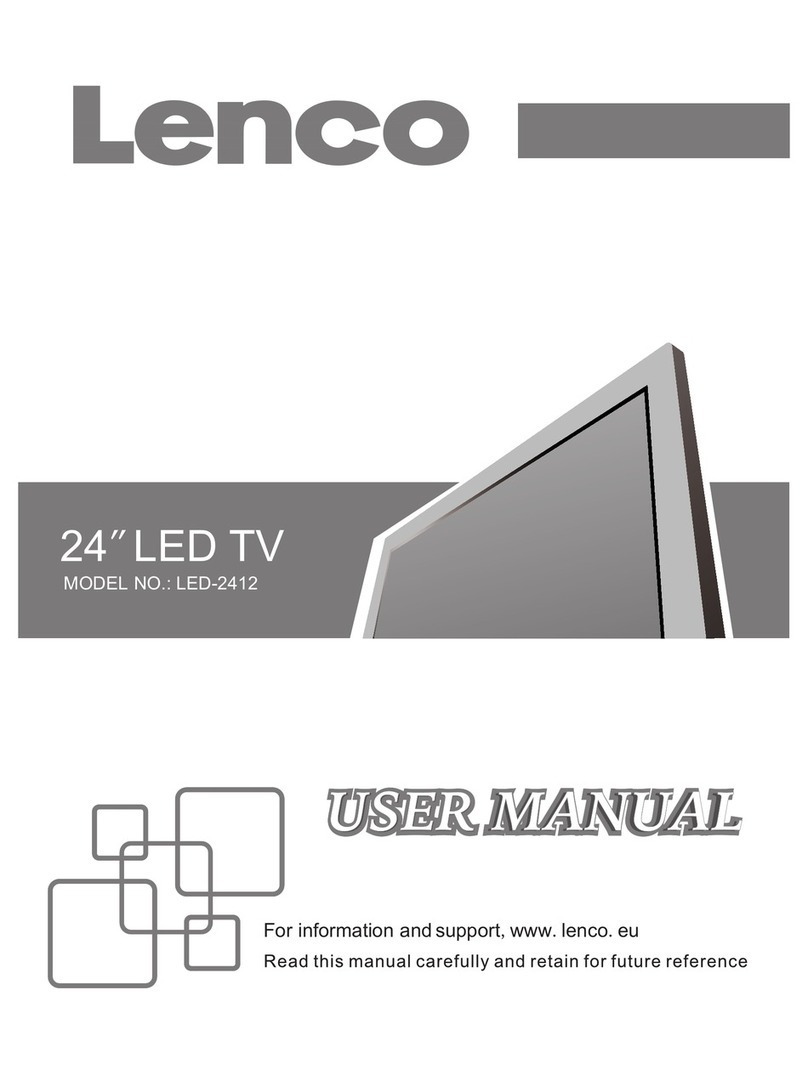LENCO LED-2412 User manual