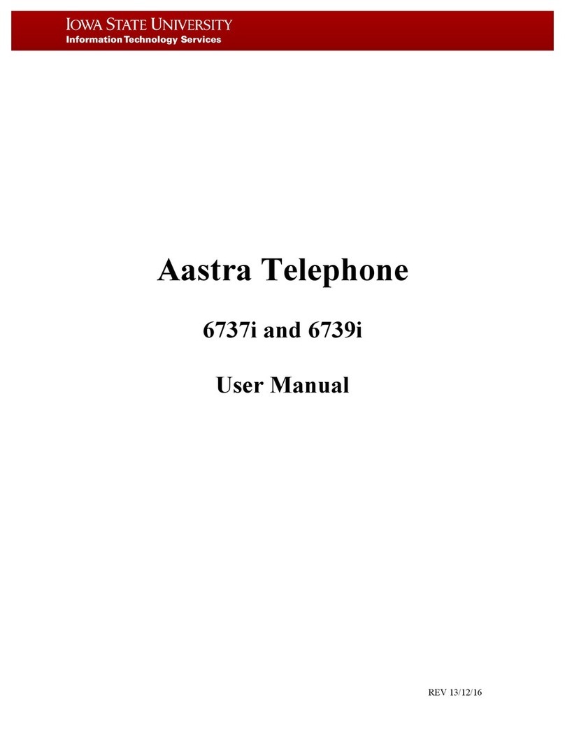 Aastra 6737i User manual Aastra 6737i User manual