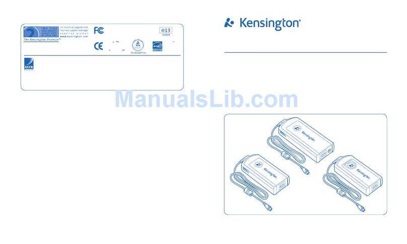 Kensington K33402 Manual Kensington K33402 Manual