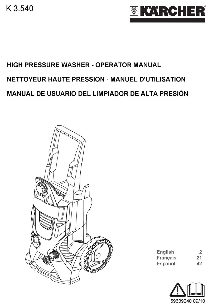 Kärcher K 3.540 Operator's manual