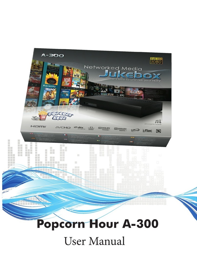 POPCORN HOUR A-300 user manual