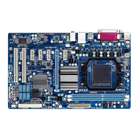 Gigabyte GA-780T-D3L user manual