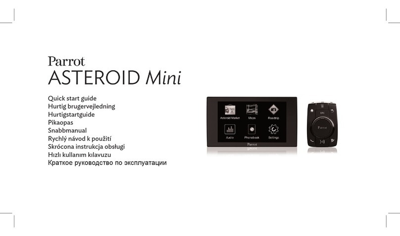 Parrot ASTEROID MINI quick start guide
