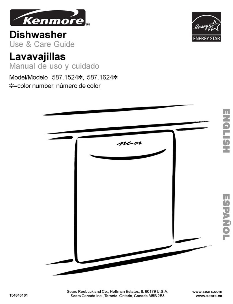 Kenmore 587.1524 Series User manual