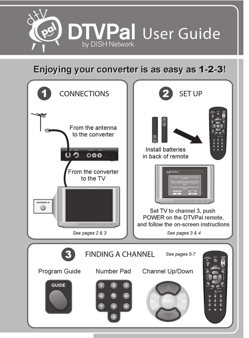 DTVPal TV Converter Box user guide