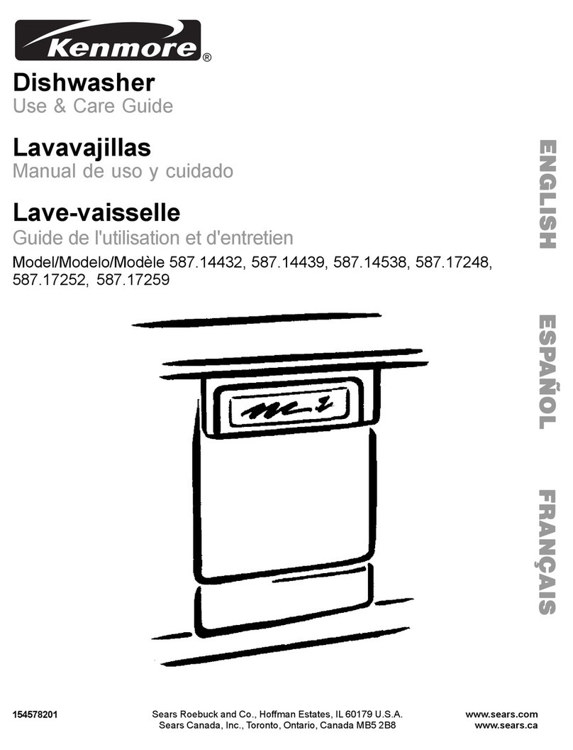 Kenmore 587.14432 Use & care guide