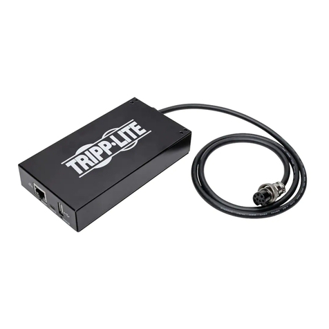 Tripp Lite UPS SNMP/Web Adapter User manual