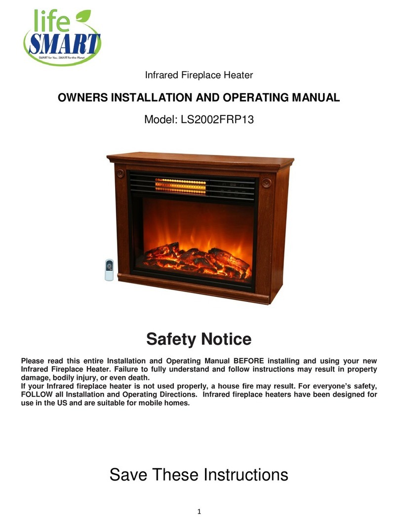 Life Smart LS2002FRP13 Owners installation and operating manual