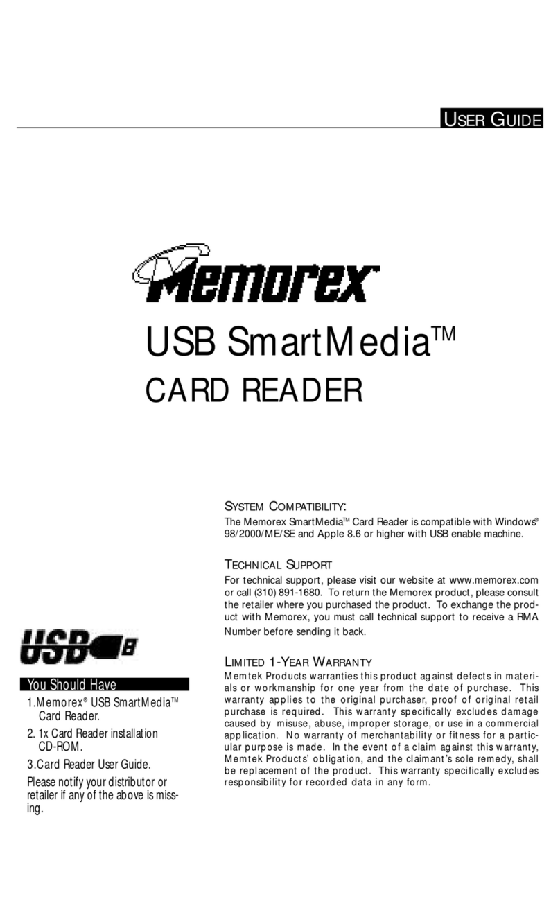 Memorex USB Smart Media user guide
