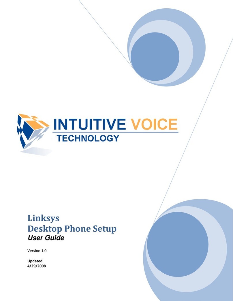Linksys Desktop Phone User manual