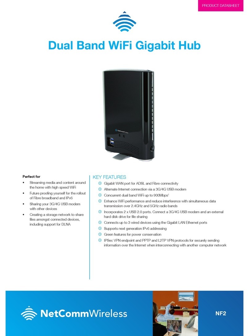 NetComm NF2 Operational manual