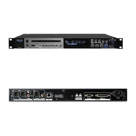Denon DN-700C User manual