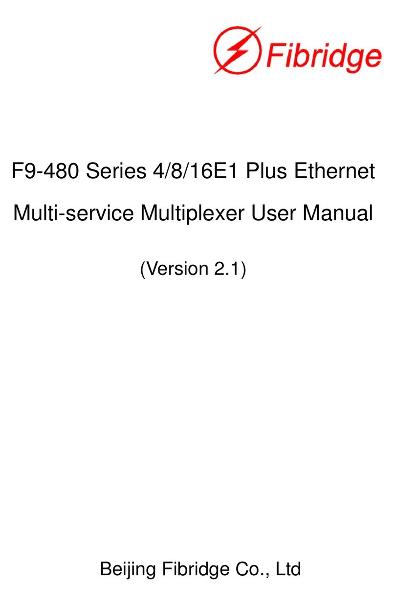 Fibridge F9-480 Series user manual