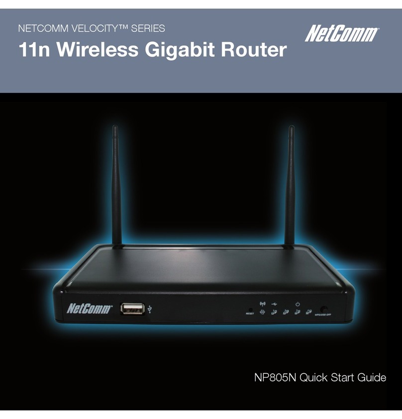 NetComm VELOCITY NP805N User manual
