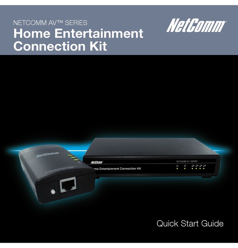 NetComm AV SERIES User manual NetComm AV SERIES User manual